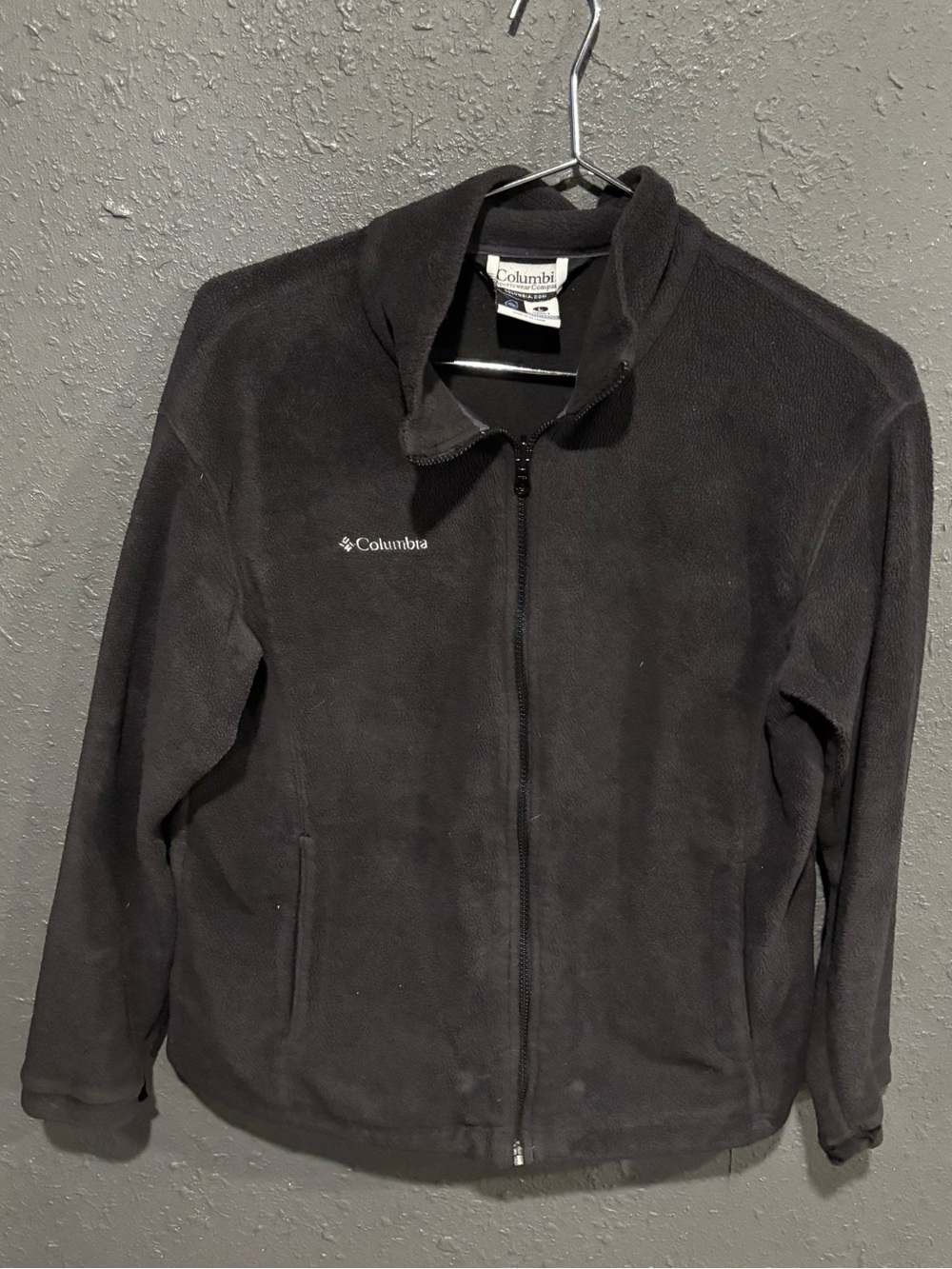 Columbia Women's Black Fleece Zip Jacket